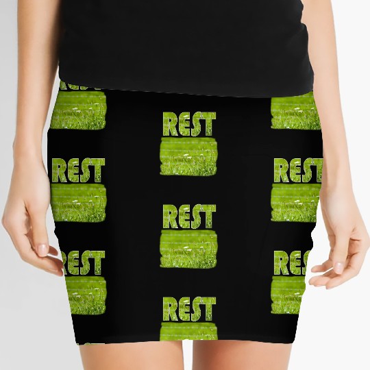 Wildflower Meadow - REST Women's Mini Skirts