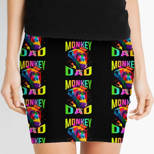 Monkey Dad Women's Mini Skirts