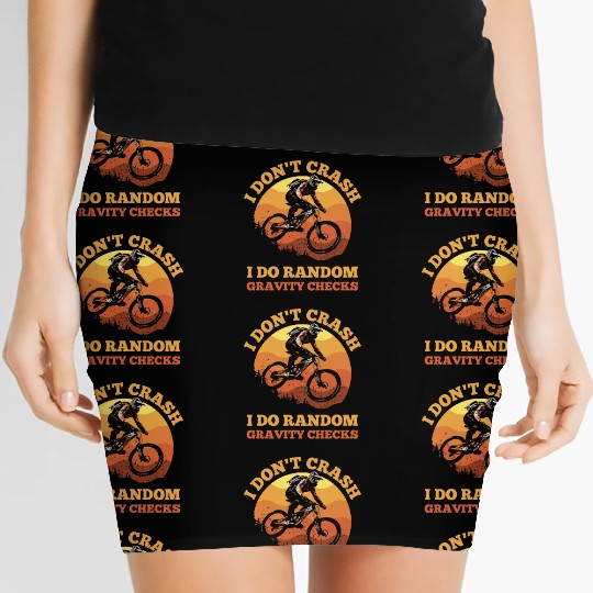 Daredevil Cyclist Women's Mini Skirts