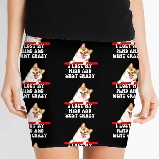 Best dog dad ever Women's Mini Skirts