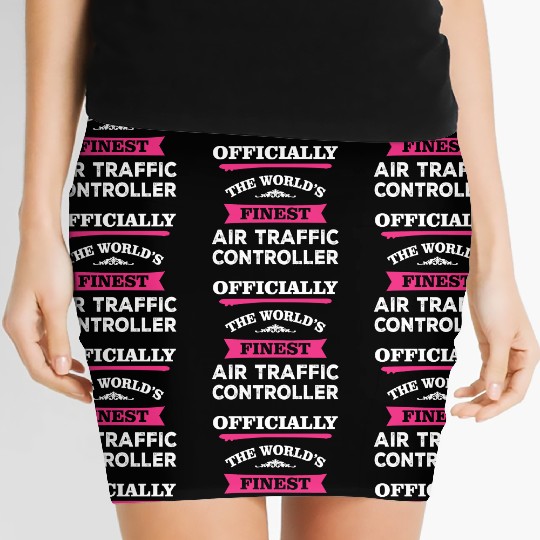 The World's Finest Air Traffic Controller Women's Mini Skirts