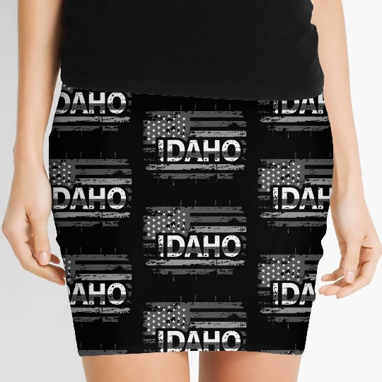 Gem State Glory IDAHO STATE Women's Mini Skirts