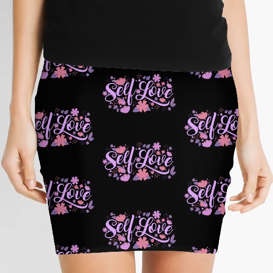 self love Women's Mini Skirts