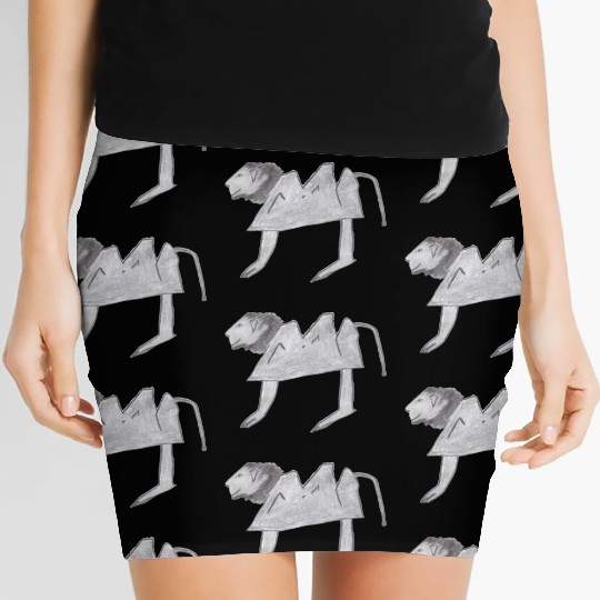 Mountain Lion Women's Mini Skirts