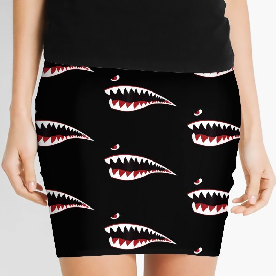 p-51 mustangs p-40 warhawks Women's Mini Skirts