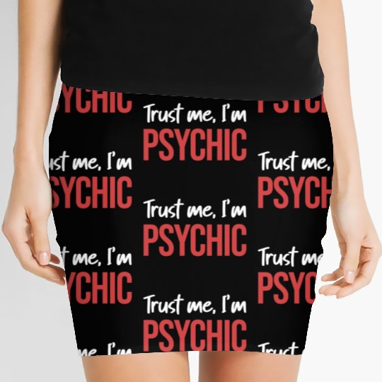 Trust Me, I'm Psychic Celestial Card Decks Women's Mini Skirts
