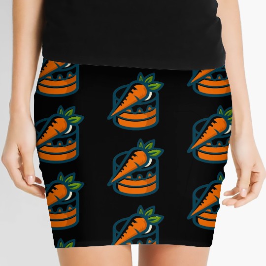 Carrot Cake Women's Mini Skirts