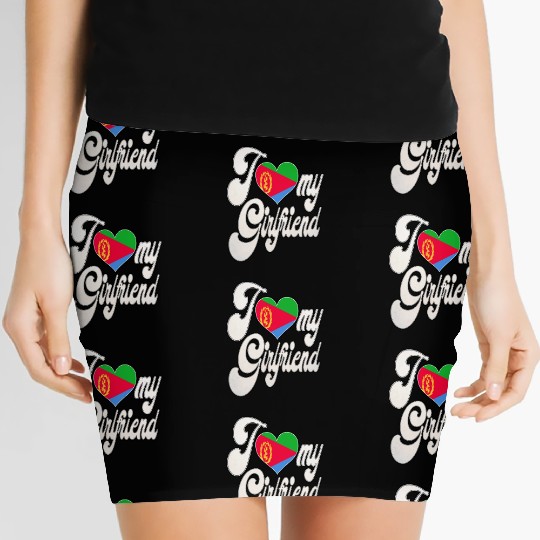 EritreaI Love My Eritrean Girlfriend Women's Mini Skirts