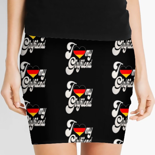 GermanyI Love My German Girlfriend Women's Mini Skirts