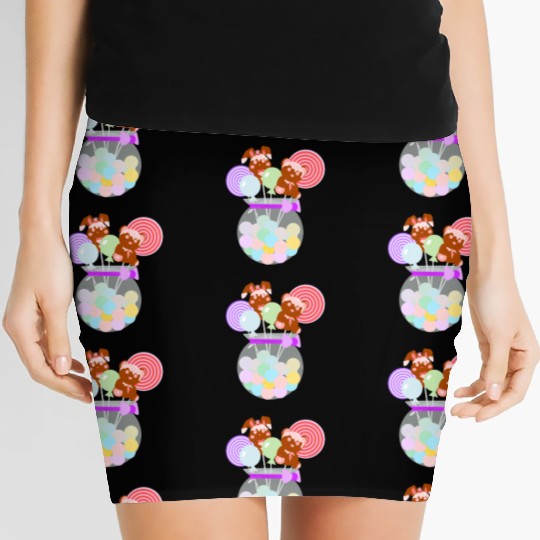 CIRCUS IN SPRING: CIRCUS CANDY JAR Women's Mini Skirts