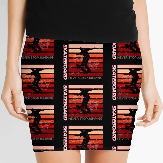 Skateboard 13 Women's Mini Skirts