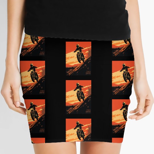 Sunset Motocross - Race Day Women's Mini Skirts