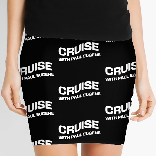 CRUISE WITH PAUL EUGENE Women's Mini Skirts