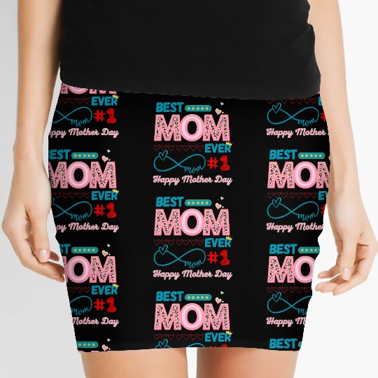 happy Mother's Day #1 Women's Mini Skirts