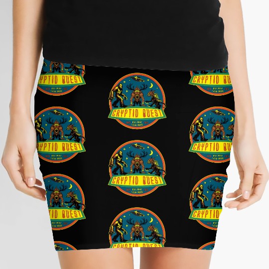 Cryptid Quest Women's Mini Skirts