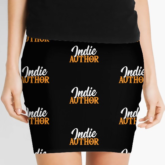Book Worm Writer Blogging Novelist Book Writer Kit Women's Mini Skirts