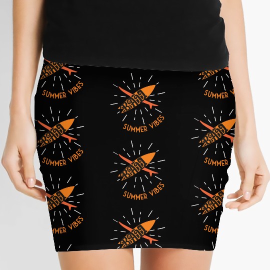 Bali Summer Vibes Women's Mini Skirts