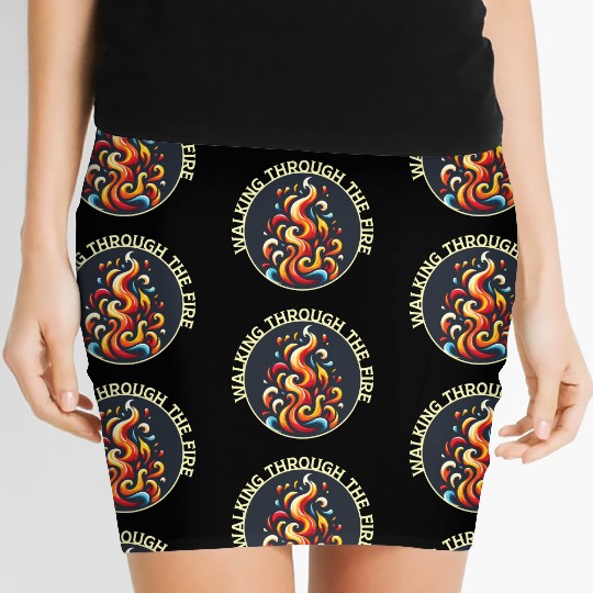 Song Lyrics Music Lover Songwriter Music Festival Women's Mini Skirts