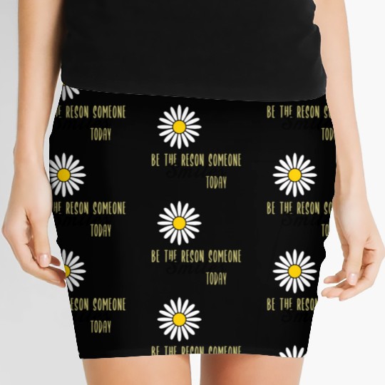 Be the Reason Someone Smiles Today Kindness Women's Mini Skirts