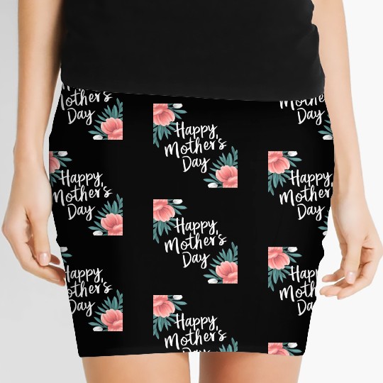 Mother's Day Child Mothering Sunday, happy mother Women's Mini Skirts