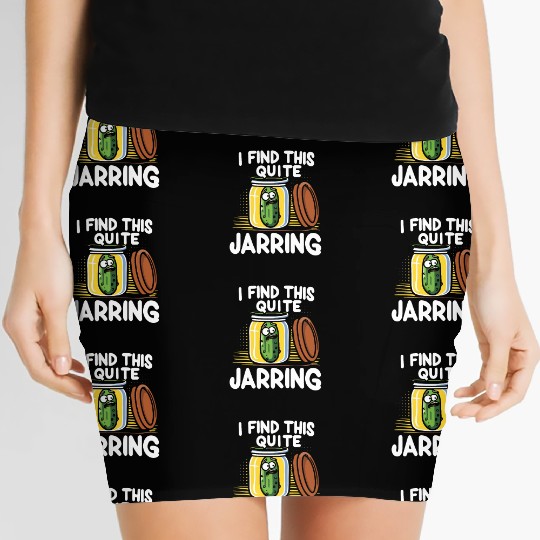 Pickle Lover Funny Pickle Dill pickle Pickled Women's Mini Skirts