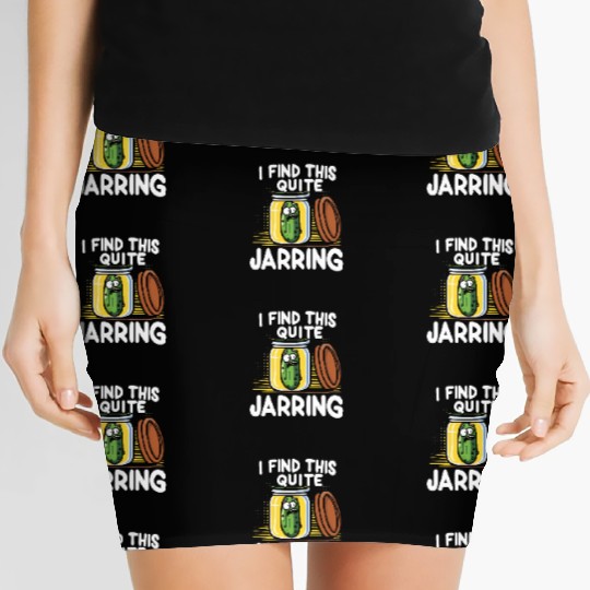 Pickle Lover Funny Pickle Dill pickle Pickled Women's Mini Skirts