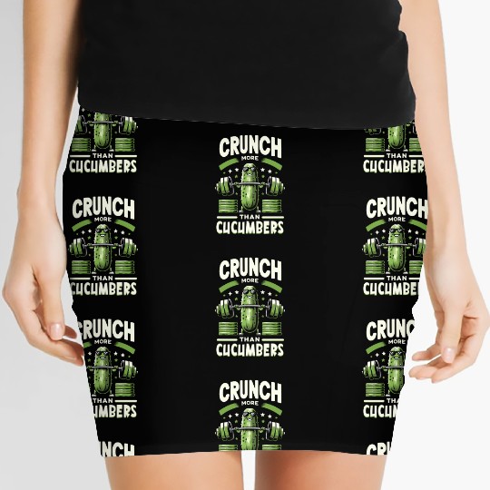 Pickle Lover Funny Pickle Dill pickle Pickled Women's Mini Skirts