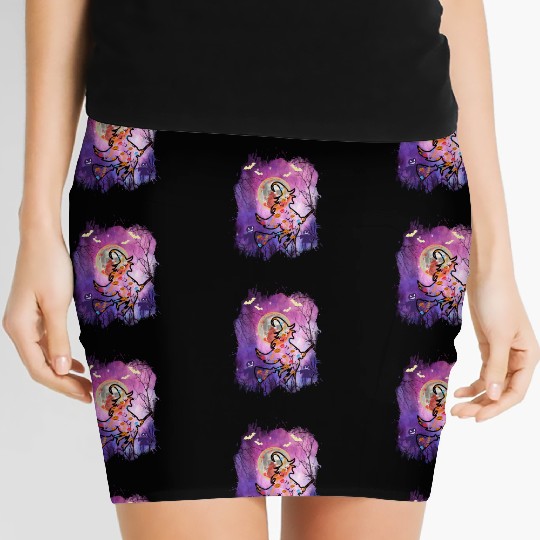 trick or treat Halloween Women's Mini Skirts