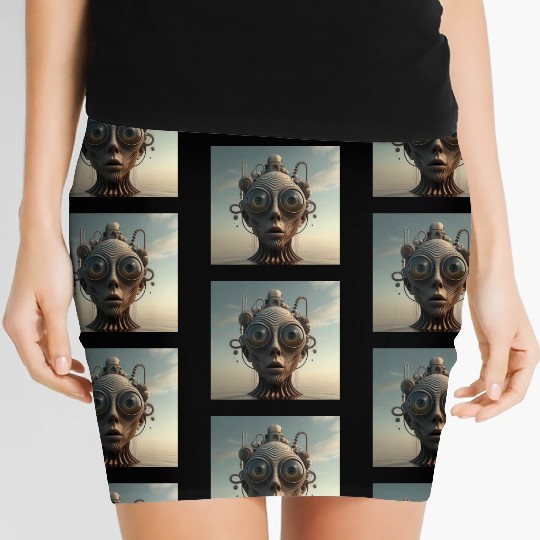 OVER HORIZON Women's Mini Skirts