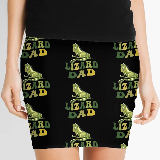 lizard dad Women's Mini Skirts