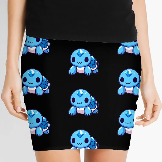 Sapphire Turtle Women's Mini Skirts