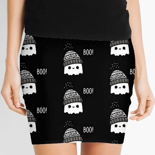 Cozy Winter Ghost Shares a Surprise Women's Mini Skirts