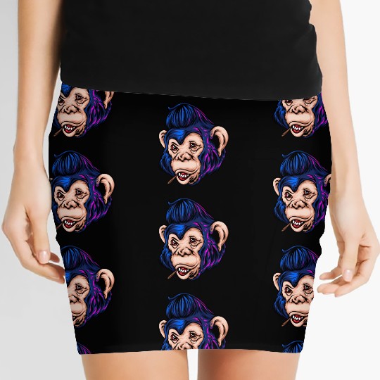 Monkey Hawk Women's Mini Skirts