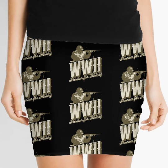 World War 2 - Passion For History Women's Mini Skirts