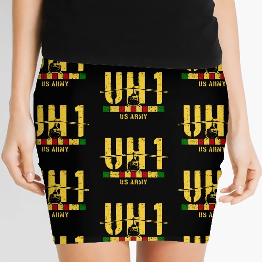 UH 1 VIETNAM Women's Mini Skirts
