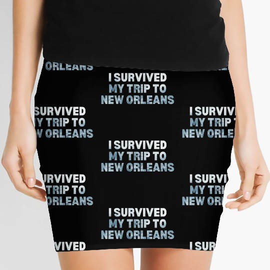 My Trip Traveler Vacation New Orleans Women's Mini Skirts