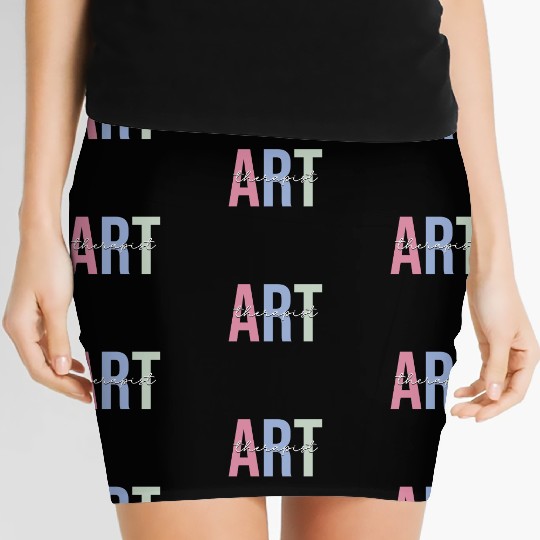 Art Therapy Art Teacher Women's Mini Skirts