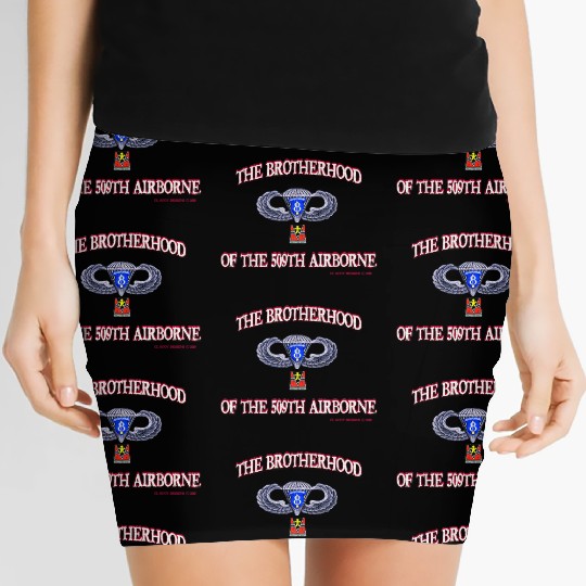 Ol Koot Designs BROTHERHOOD AIRBORNE Women's Mini Skirts