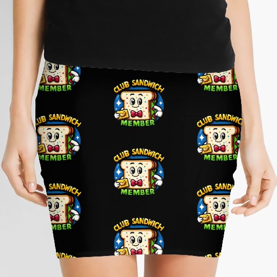 The Club Sandwich Member Women's Mini Skirts