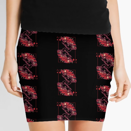 Chameleon steampunk card game Karo Jack Women's Mini Skirts