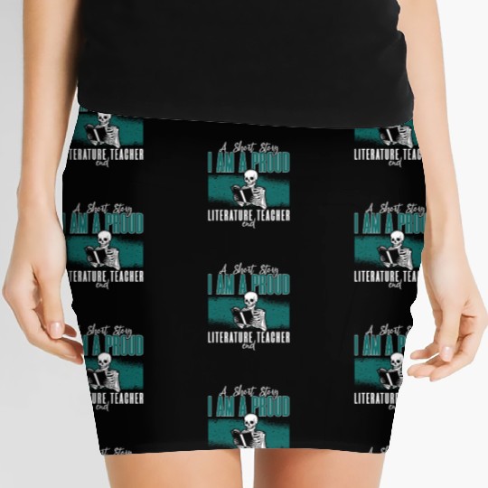 Literature Teacher A Short Story I Am A Librarian Women's Mini Skirts