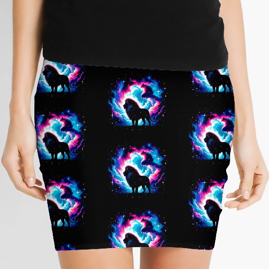 Cool Galaxy Graphic Space Art Women's Mini Skirts