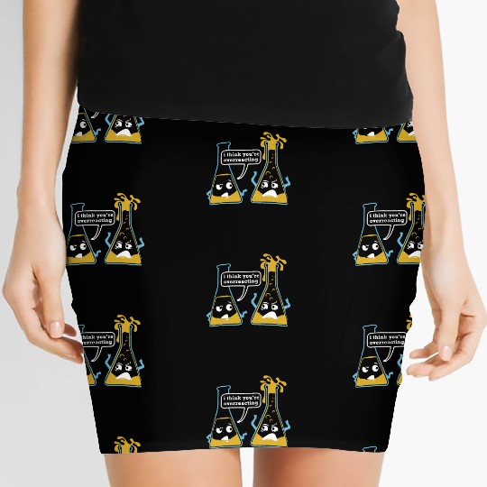 Funny Humor Science Teacher Unisex Women's Mini Skirts