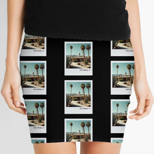 Mono Enterprises "Travels" Palm Springs #1 Women's Mini Skirts