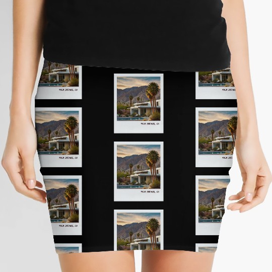 Mono Enterprises "Travels" Palm Springs #5 Women's Mini Skirts