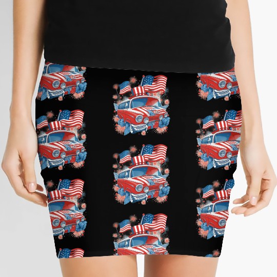 Land of the Free Women's Mini Skirts