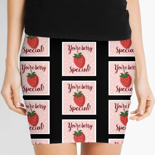 Berry Special Women's Mini Skirts
