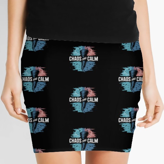 Tornado Chasing Adventures: Embrace Nature's Fury Women's Mini Skirts