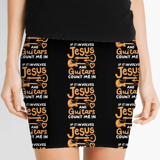 Guitars Guitar player Christian Women's Mini Skirts