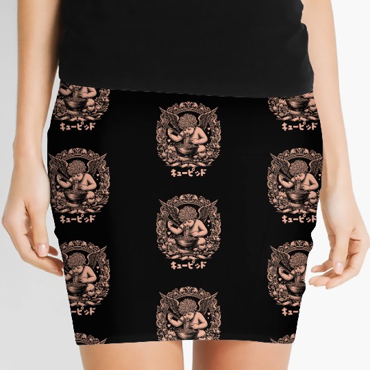 Cupid eatling ramen japan Women's Mini Skirts